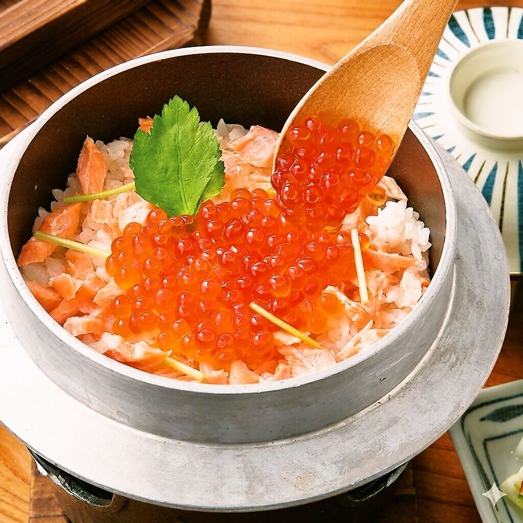 いくら釜飯